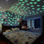 100Pcs-Wall-Stickers-Glow-Stars-Sticker-Decals-for-Kids-Baby-Rooms-Colorful-Fluorescent-Stickers-Home-Decorbedroom