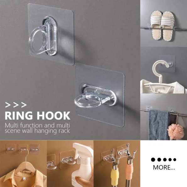 Circular-Hook-Curtain-Rod-Bracket-Perforated-Hanger-For-Kitchen-And-Bathroom-Wall-Rack-Curtain-Rod-Holder