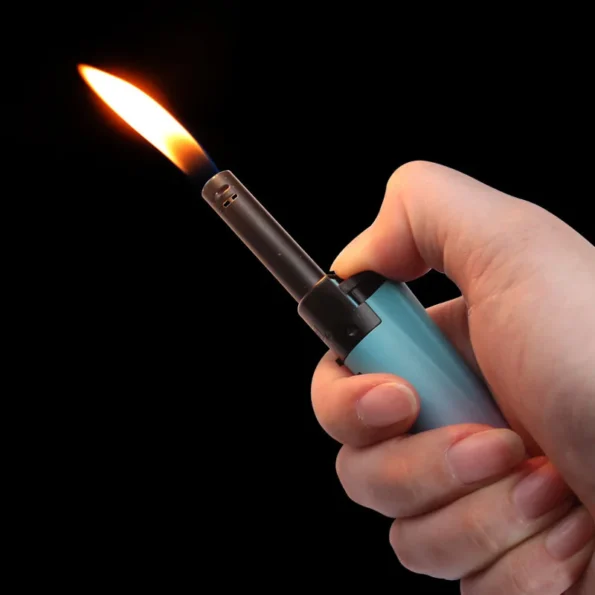 Clipper-Butane-Gas-Ignition-Gun-Open-Flame-Torch-Unusual-Lighter-Home-Gadgets-Smoking-Accessories-Collectible-Gun